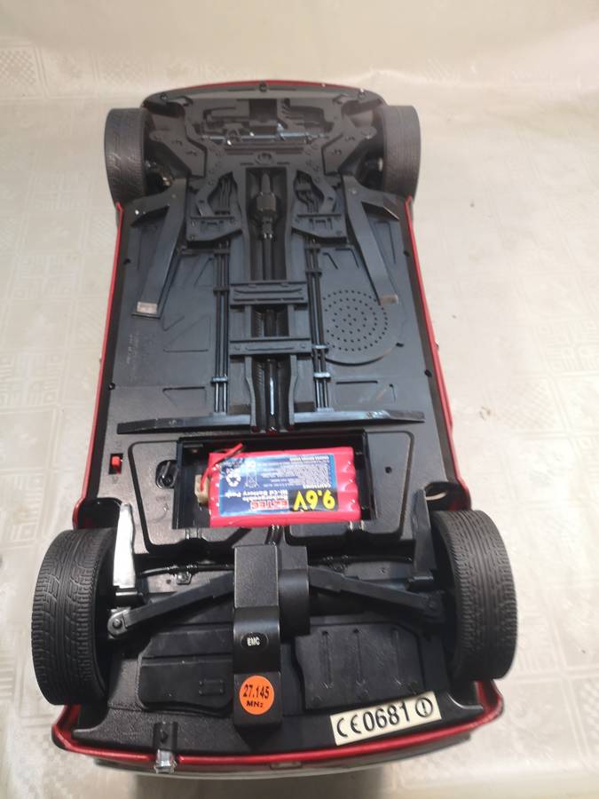 GIANT!! EZTECH 1/6 Scale 27.145 MHz Large Radio Control RC Mini Cooper 9.6v No Remote