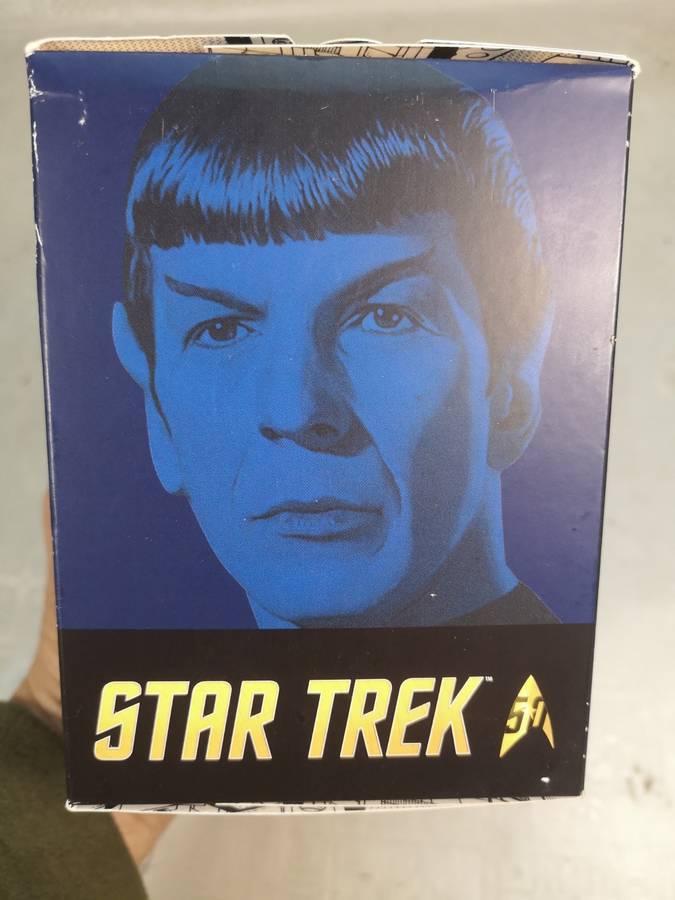 Mega Bloks Kubros Star Trek 50th Anniversary Spock Buildable Figure New and Sealed in Box