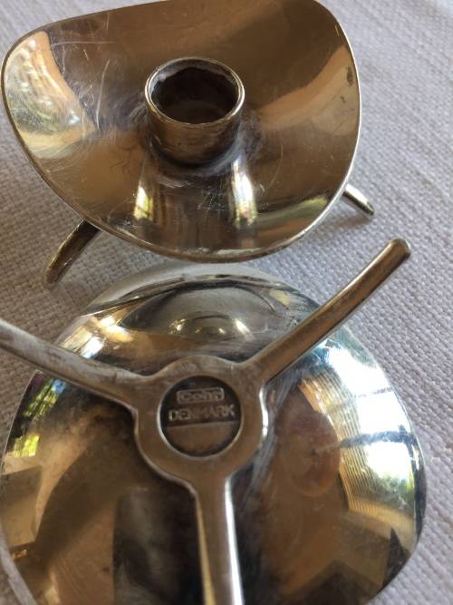 PAIR VINTAGE SIGNED CARL COHR ATLA SP 60.3 grams