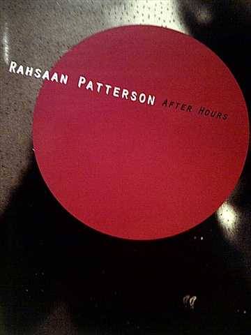Rahsaan Patterson : After Hours