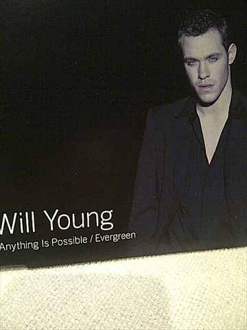 Will Young : Anything is Possible / Evergreen Single : CD
