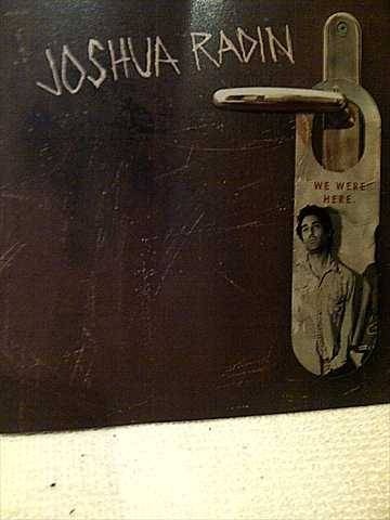 Joshua Radin : We Were Here : CD