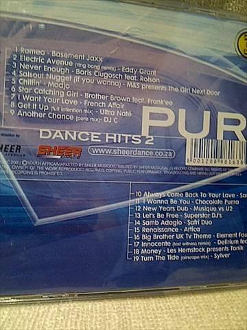 Pure Dance Hits Volume 2 : Various Artists : CD