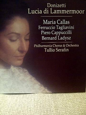 Donizetti : Lucia di Lammermoor : Callas : Tagliavini Serafin : 2 Cd Set : CD