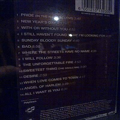U2 : The Best of 1980 - 1990 : CD