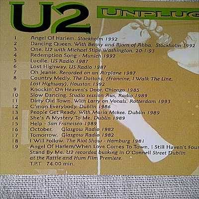 U2 : Unplugged : KMACD010 : CD