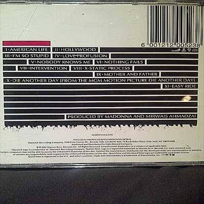 Madonna : American Life : CD