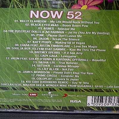 Now 52 : Various Artists : CD