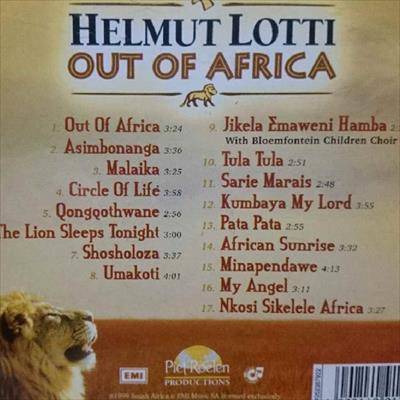 Helmut Lotti : Out of Africa
