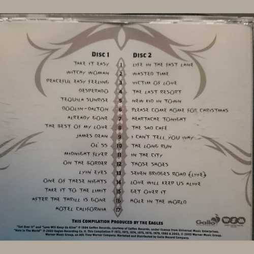 Eagles : The Complete Greatest Hits : 2 CD Set (CD FOR SALE)