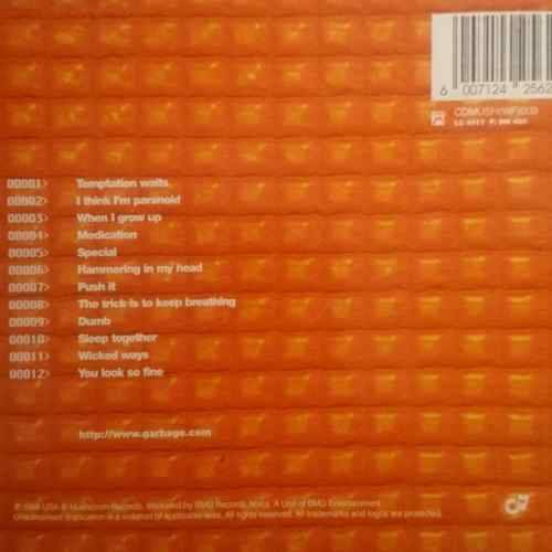 Garbage : Version 2.0 : CD