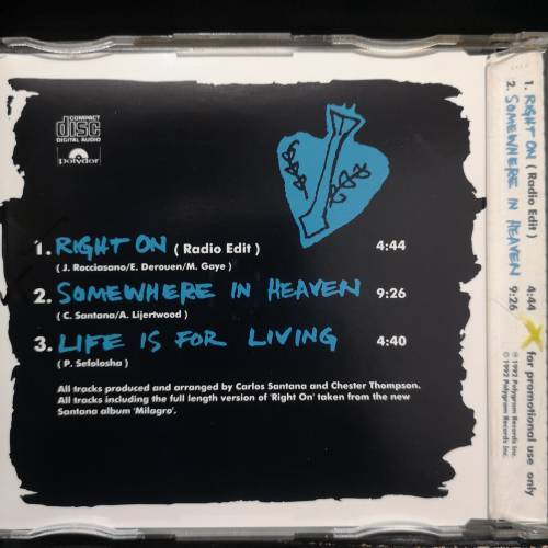 Santana : CD Single : CD