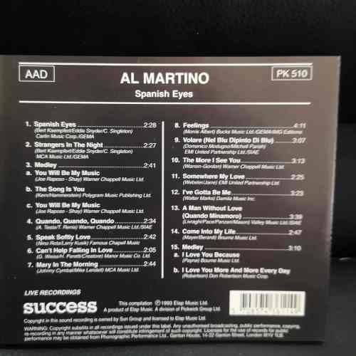 Al Martino : Spanish Eyes : CD