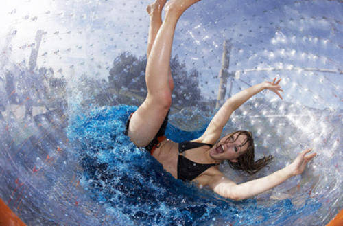 Aqua Zorb Voucher for two people valued at over R500- Best Christmas Gift ever!