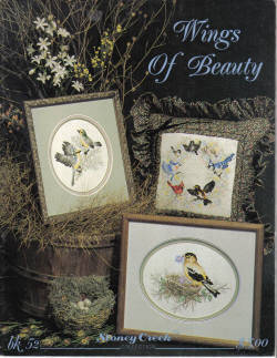 "Wings of Beauty" Stoney Creek Book 52 Cross Stitch Chart