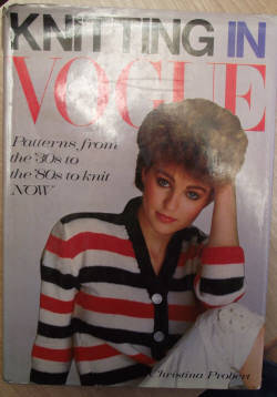 "Knitting in Vogue" Patterns from the 30's to 80's by Christine Probert