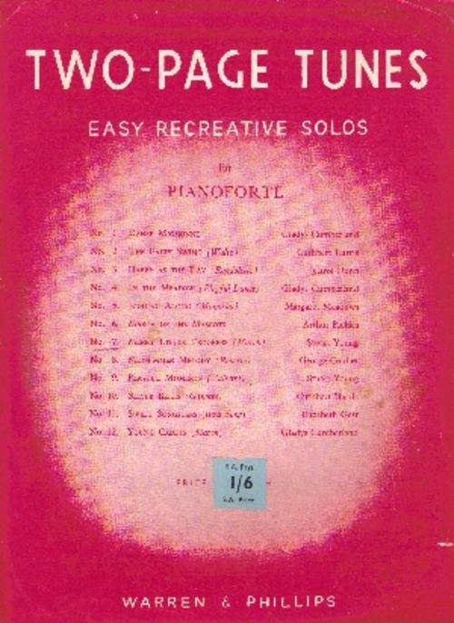 Easy Recreative Solos for Pianoforte: Merry Little Troopers