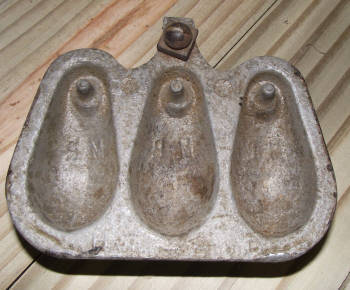 Vintage "Spoon" Fishing Sinker Moulds