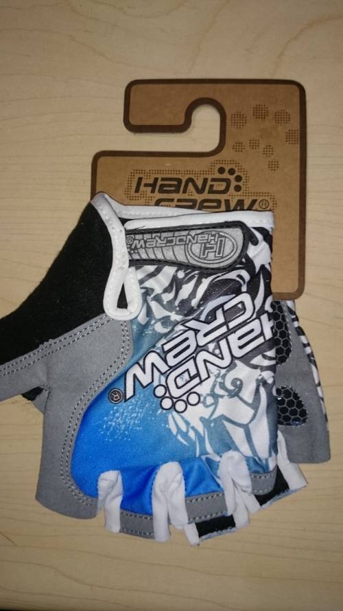 Original Hand Crew Half Fingers Cycling Gloves (Medium-Large)