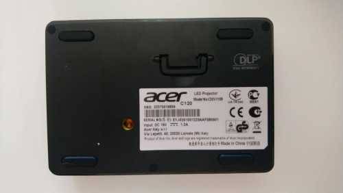 Acer C120 LED Portable Projector, 100% working Order, Hardly Used