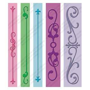 Cuttlebug Embossing Border Set: Ironworks