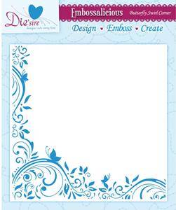 Butterfly Swirl Corner