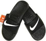 NIKE SLIDE SANDALS  + PUMA TRACK-PANT