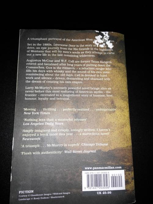 Lonesome Dove, Larry Mcmurty