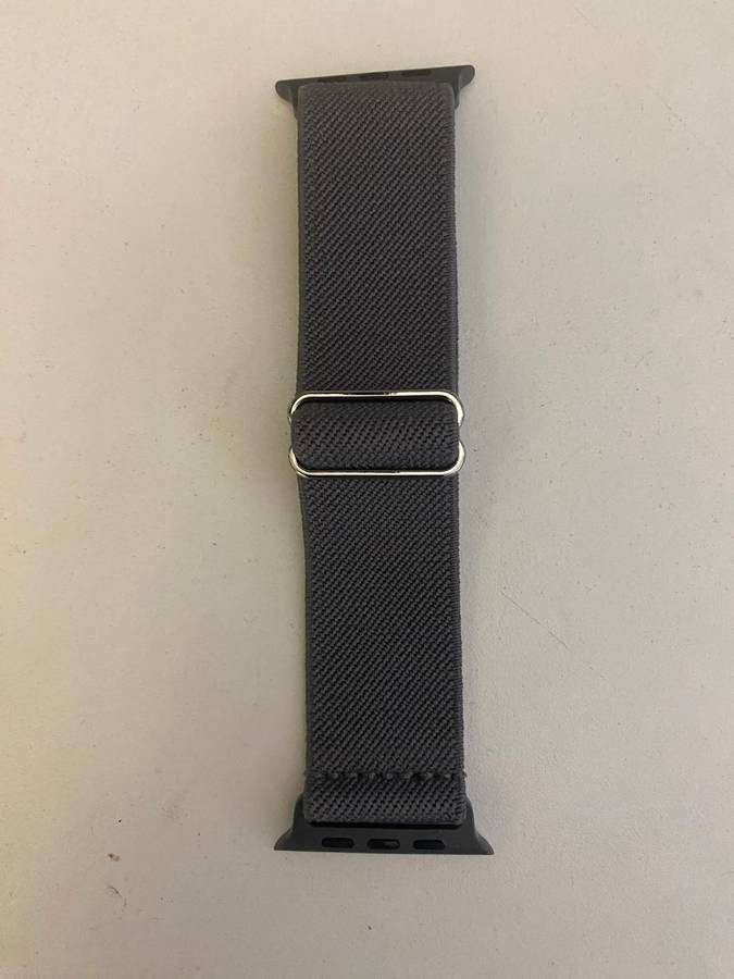 Stretchy Solo Loop Compatible With Apple Watch Band 38mm-49mm Soft Nylon Elastic Braided Strap Wrist