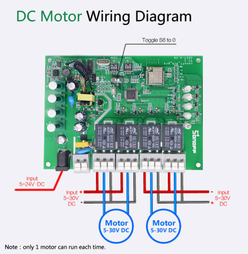 Sonoff 4 Channel PROR2 RF433\WIFI Smart Controller