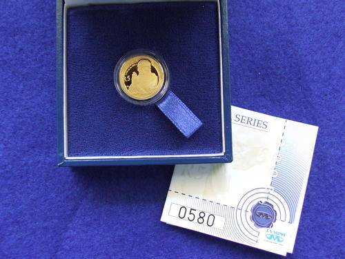 2008 Mahatma Ghandi 1/10oz .999 pure gold - Protea Series