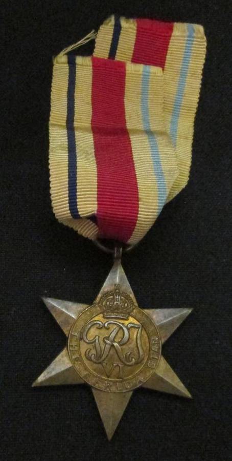 The Africa Star Medal Full Size No Name