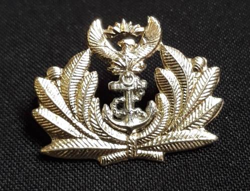 SA Navy Officers Side Cap Badge
