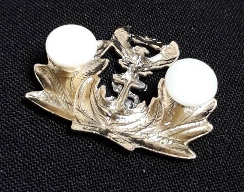 SA Navy Officers Side Cap Badge