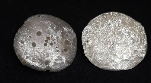 Coin Cluster /  Conglomerate Of Silver Rider Coins ** Retrieved from Shipwreck Meerensteijn Q9