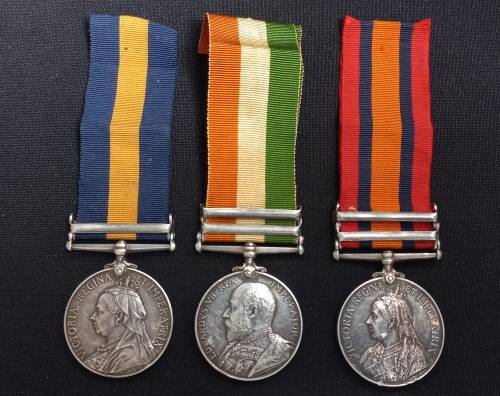 Cape of Good Hope General Service, QSA and KSA medals to 589 CORP/SERJT .F.L.NIGHTINGALE C.P.C.E