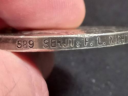 Cape of Good Hope General Service, QSA and KSA medals to 589 CORP/SERJT .F.L.NIGHTINGALE C.P.C.E