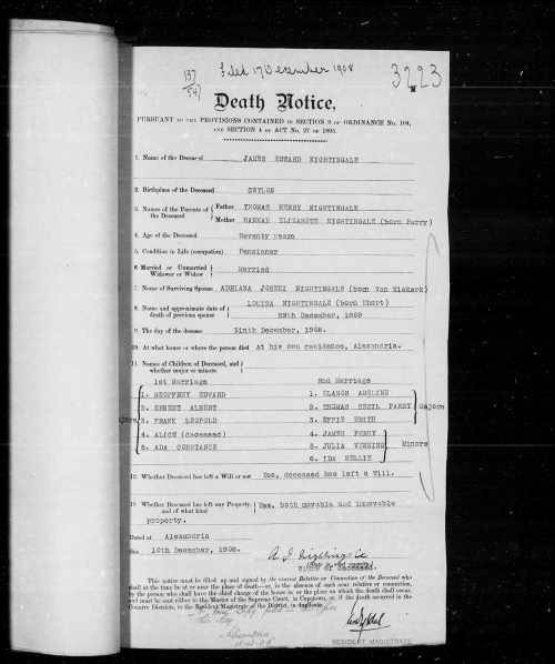Cape of Good Hope General Service, QSA and KSA medals to 589 CORP/SERJT .F.L.NIGHTINGALE C.P.C.E