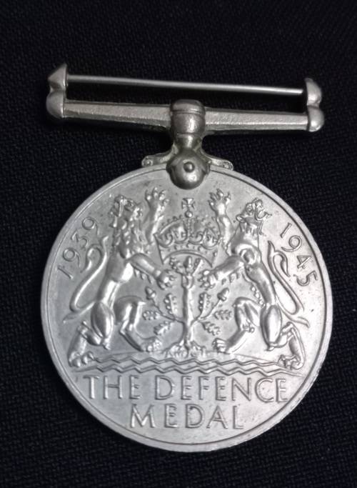 1939 - 1945 The Defence Medal 176937 H.G. VAN ROOYEN        M17