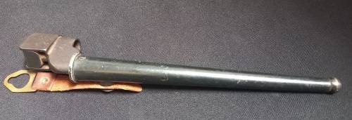 WW2 No 4 MKII B ----- Bayonet with Scabbard