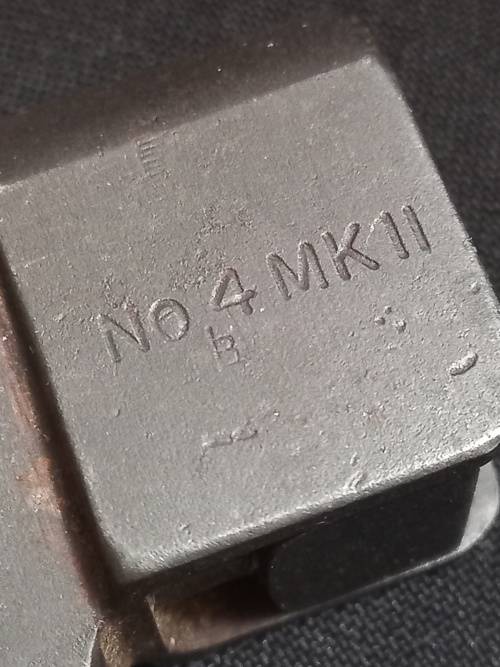 WW2 No 4 MKII B ----- Bayonet with Scabbard