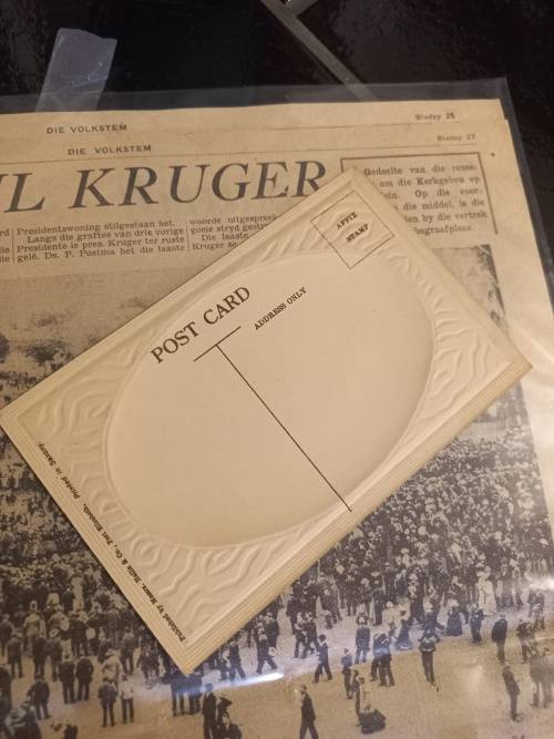 The Funeral of President Kruger: Ephemera and Exonumia