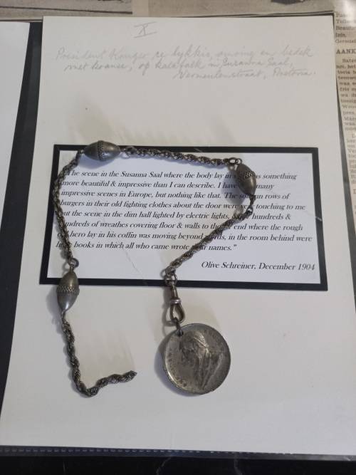 The Funeral of President Kruger: Ephemera and Exonumia