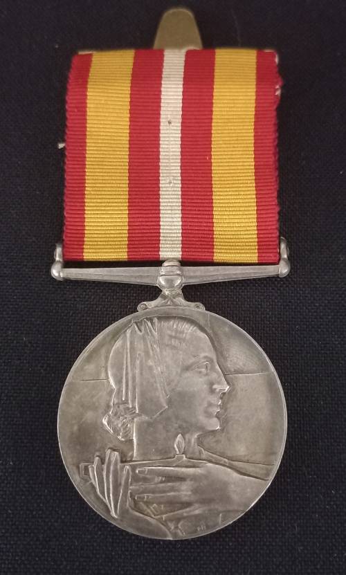 Voluntray Medical Service Medal Full Size  Awarded To  MARIAN AMY WATERMEYER HERBERT