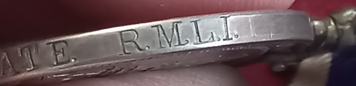 Royal Naval Long Service And Good Conduct Medal  To:  CH/14143. E.C. GILBEY, PRIVATE. R.ML.I