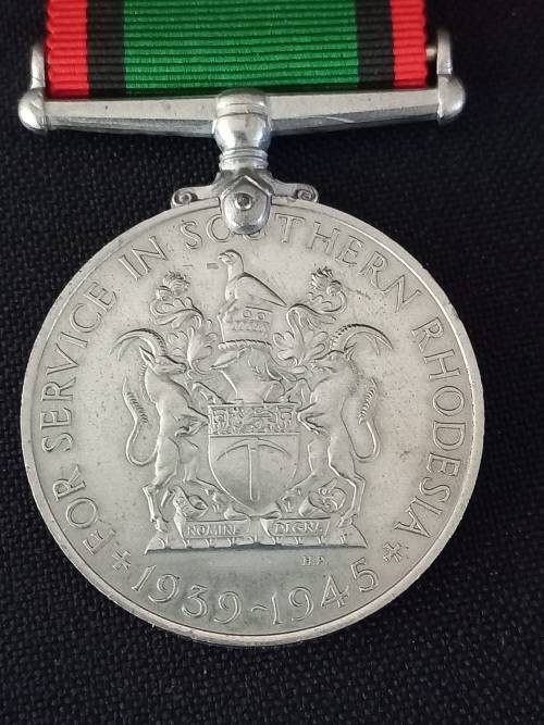 Southern Rhodesia Service Medal    For USERNAME    royaldansk  ONLY
