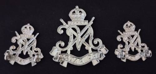 Natal Garbineers  Royal  Popatria  Cap And Collar Badges               X51