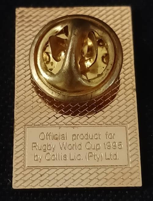 SA Rugby World Cup 1995 Pin Badge             V59