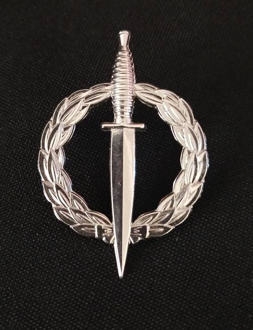 SADF Special Force / Recce Operator Badge (Silver Colour) not numbered / unissued           O26