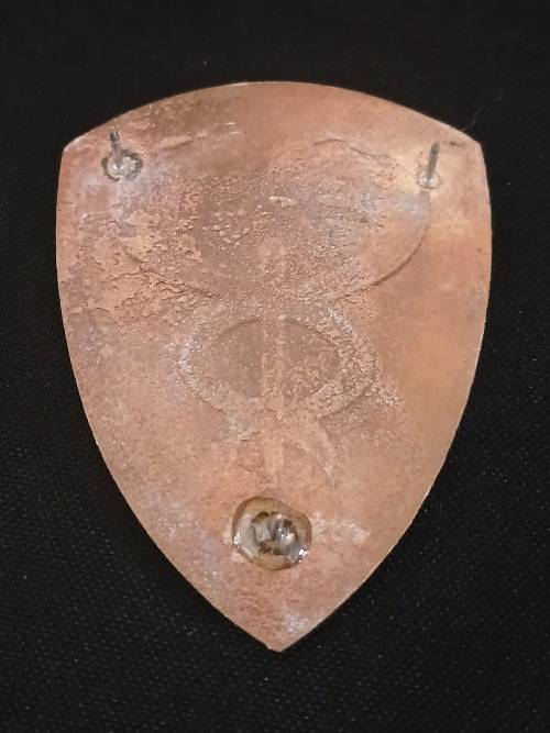 SADF -- SAMS  Military Medical Institute flash  ( Raised MMI )   ( Note One Pin Repaired )   R18